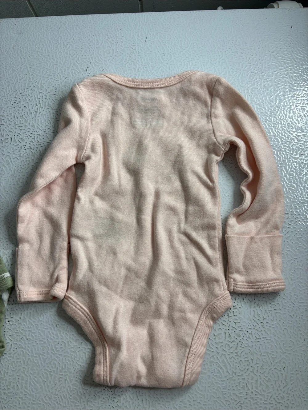 495 - Carter's Pink and Rust Floral Baby Set